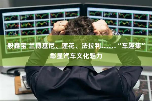 股鑫宝 兰博基尼、莲花、法拉利……“车趣集”彰显汽车文化魅力
