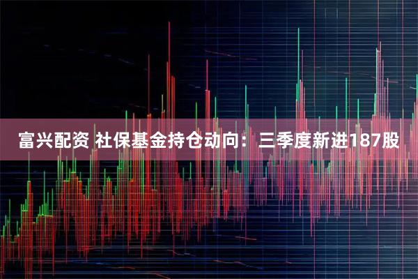 富兴配资 社保基金持仓动向：三季度新进187股